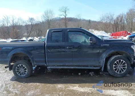 2018 Ford F-150 Xlt from USA, damaged, VIN 1FTFX1EG7JFD50337